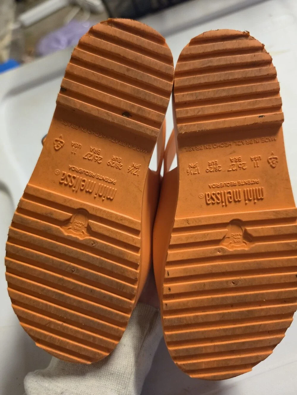 Mini Melissa Butterfly Sandals